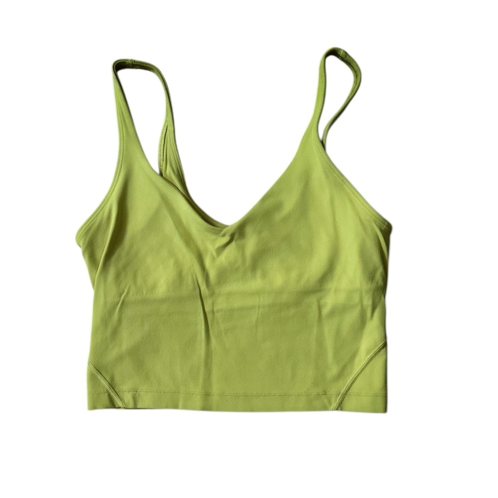 Lululemon‎ Align Tank Top Size 4 Yellow Green